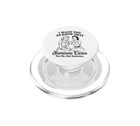 Femmes Vintage drôles, Je Veux Que tu saches Que Quelqu'un s'en Soucie PopSockets PopGrip pour MagSafe