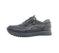 Femmes Waldläufer Lacets H-Vicky Cuir Lacets Plat - noir 41