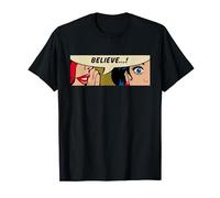 Femmes Whispering - Believe - Féminisme - BD Pop Art T-Shirt