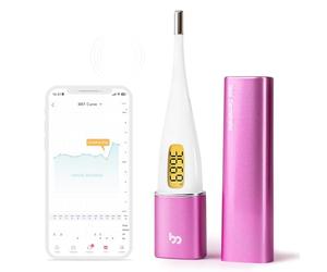 Femometer Thermomètre Basal Intelligent - Suivi Précis de l'Ovulation par la Méthode de la Courbe de Température - Connecté à l'Appli, Enregistrement Automatique, pour Tomber Enceinte Rapidement