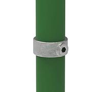 Fenau | Bague de réglage, bague de fixation, Ø 48,3 mm, verrouillage du raccord de tube, fonte malléable, galvanisé à chaud, vis incluses