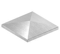 Fenau | cache-pilier/capuchon de poteau | pour tube carré | dimensions : 120x120 mm | acier S235JR, brut