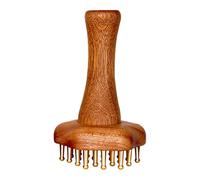 Fenayuu Brosse de massage, brosse de massage méridienne pour le corps, brosse corporelle contre la cellulite, peigne à récurer, rouleau de massage pour le visage, le cuir chevelu, les soins du corps