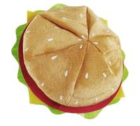 Fenayuu Chapeau de hamburger pour enfant, performance sur scène, costume | Boîte photo, couvre-chef pour acteurs, spectacles sur scène, événements à thème, séances photo, séances de film, bal masqué