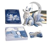 Fenayuu De L'hiver Arctique DIY Kit, Kit De Animaux En Feutrine Débutant, Kits Créatif Peluche 3D, Kits De Loisirs Créatifs Pour Déco Maison & Cadeau