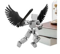 Fenayuu Figurines d'action pour enfants - Articulations mobiles interactives imprimées en 3D - Figurines d'action imprimées en 3D - Pour la maison, l'enseignement, les voyages, le camping, les