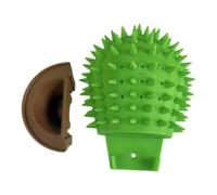 Fenayuu Grattoir pour chat, brosse de toilettage, peignes de massage décoratifs imprimés en 3D, jouet mural pour animaux de compagnie pour petites races, court et long