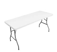 Fenayuu Housse pour Table Rectangulaire | 76 x 183 cm Imperméable Coupe-Vent Réutilisable Antidérapante - Nappe de Table Rectangulaire 183 cm | Intérieur Extérieur Pique-Nique Camping Plage Jardin