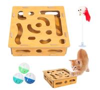 Fenayuu Jouet puzzle pour chat, stimulation mentale pour chatons, entraînement cérébral pour les exercices quotidiens, jeu quotidien dans le salon, la chambre à coucher, pour les professionnels et
