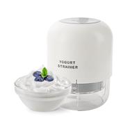 Fenayuu Passoire à yaourt - Passoire de cuisine avec maille fine amovible - Passoire amovible pour sauce, thé, café, cuisine, miel, jus, lait, boisson, paneer