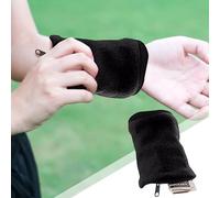 Fenayuu Porte-Monnaie de Poignet,Bandeau Sportif avec Pochettes Zippées,Bandage Respirant Anti-Transpiration pour Marche Escalade Vélo Course Randonnée - pour Hommes et Femmes - Course, Vélo,