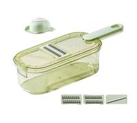 Fenayuu Trancheuse Alimentaire | Tranche-Fruits - Accessoire de Cuisine avec Récipient Découpe-Légumes pour Préparation Alimentaire Cuisine Restaurant Camping Carottes Pommes de Terre