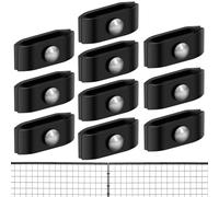 Fence Panel Connectors | Easy Install Tighten Clip | Corner Connectors for Double Wire Fence - for Home Indoor Dorm Apartment Garden Yard Backyard Country Farm
