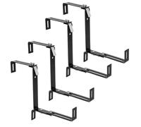 Fence Plant Hangers, Deck Planter Brackets, Heavy Duty Window Box Supports