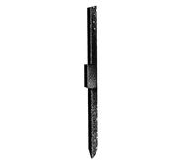 Fence Stakes, Steel Spikes, 28.15x1.97x1.97in Duty Brackets, Thickened Support, Ground Tool for Barrier Setup, Mailbox Reinforcement, Garden Repair, Post Stability, Outdoor Use