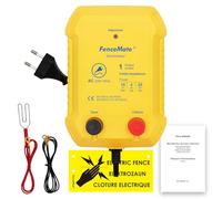 FenceMate Électrificateur De Clôture Électrique 230 V 1.0J, Sortie 1 joule pour 4 à 20 km, faible impédance tension de crête 10 kV pour volaille