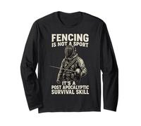 Fencing Is Not A Sport It's A Post Apocalyptic Survival Skil Manche Longue
