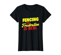 Fencing The Frustration est Un véritable Jeu d'escrime T-Shirt Graphique avec Valeur