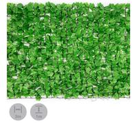 Fency Bright Ivy Clôture pare-vue Paravent 300x100 cm lierre - vert clair
