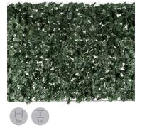 Blumfeldt Fency Dark Ivy Clôture pare-vue Paravent 300x100 cm lierre -vert foncé