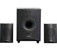FENDA Enceintes F&D F210X/ 2.1/ 15W/ noir/ BT4.0/ radio FM/ lecture USB/ télécommande