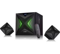 FENDA Enceintes F&D F550X/ 2.1/ 56W/ noir/ BT4.0/ NFC/ radio FM/ lecture USB/SD/ télécommande