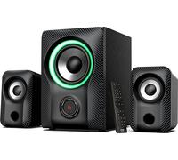 FENDA Enceintes F&D F590X/ 2.1/ 60W/ noir/ RGB/ BT5.3/ lecture USB/ télécommande