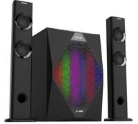 FENDA Enceintes F&D T-300X/ 2.1/ 70W/ noir/ BT4.0/ radio FM/ lecture USB/ télécommande