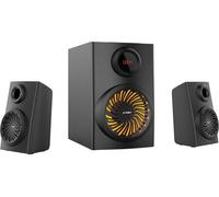 FENDA F&D Speakers F190X/ 2.1/ 46W/ noir/ BT5.0/ radio FM/ lecture USB/ rétro-éclairage LED/ télécommande