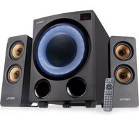 FENDA F&D speakers F770X/ 2.1/ 76W/ black with RGB/ BT5.0/ FM radio/ USB playback/ optical input/ remote control