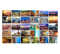 Fendawn Strive Florence Lot de 30 cartes postales artistiques rétro Motif paysage classique