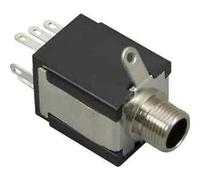 'Fender 005-6055-000 1/4 Sortie Guitar Jack with battery Switching broches and Mounting Hardware