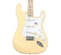 Fender 0107112841 Yngwie Malmsteen Stratocaster Festonné Erable Guitare électrique Blanc vintage