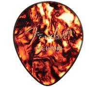Fender 098-0347-800 347 Shape Picks, Lot de 12 médiators, Ecaille, Medium