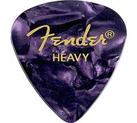 Fender 098-2351-576 351 shape premium médiators heavy violet moto 144 count
