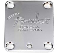 Plaque Manche genuine Fender Corona California Neck Plate Tilt Chrome 0991445100