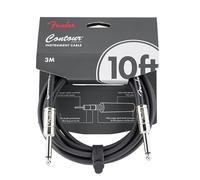 Fender 10' Câbles pour instruments de série Contour, Black