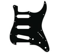 Fender Pickguard American Standard Strat 11 trous 3 plis Noir