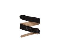 Fender 2,5" F Suède Sangle de Guitare Noir