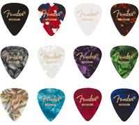 Fender 351 Celluloid Picks Medley Medium