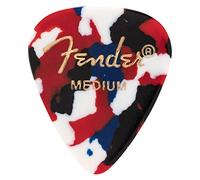 Fender Médiators 351 Classic Celluloid – Medium – Pack de 12 (Confetti)