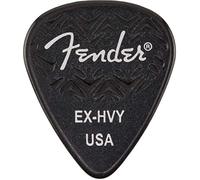Fender 351 Médiator de guitare Extra Heavy noir