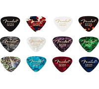 Fender Médiators 351 Medley – celluloïd Extra Heavy – 12 pièces couleurs variées