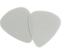 Fender 351 Nylon Picks pour Guitare, Medium 60mm, 12x | Pack de 12 médiators nylon medium, idéal débutants & acoustique, grattage fluide, accessoires guitare essentiels