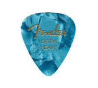 Fender Médiators 351 Shape Classic Picks Celluloïd X-Heavy Pack de 12 Ocean Moto