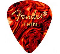 Fender 451 Classic Pick Pack Shell Thin (lot de 12 médiators)