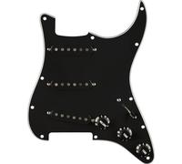 Fender 59 Strat Pre-Wired Pickguard Black - Micro simple bobinage pour guitares