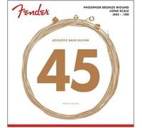 Fender 8060 Phosphor Bronze Regular, jeu de cordes pour basse acoustique Long scale acoustic bass G