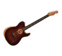 Fender American Acoustasonic Telecaster All-Mahogany Bourbon Burst
