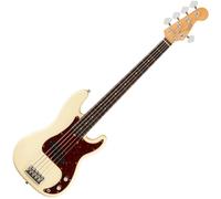 Fender American Professional II Precision Bass V RW Olympic White Basse 5 cordes